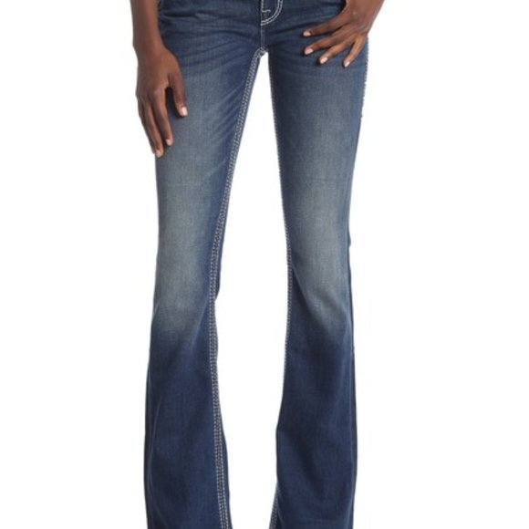 LIKE NEW ROCK REVIVAL EVELLA BOOCUT 32x33 - Picture 2 of 8